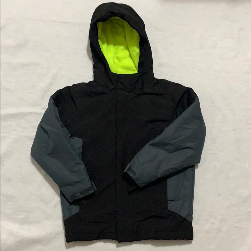 The Children’s Place Small Grey/Black Coat